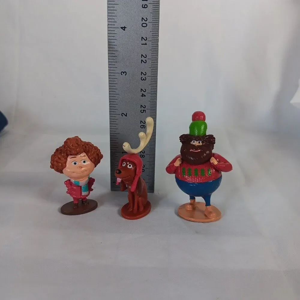 How the Grinch Stole Christmas Max Dog Ozzy Bricklebaum Grooper Figures Toppers